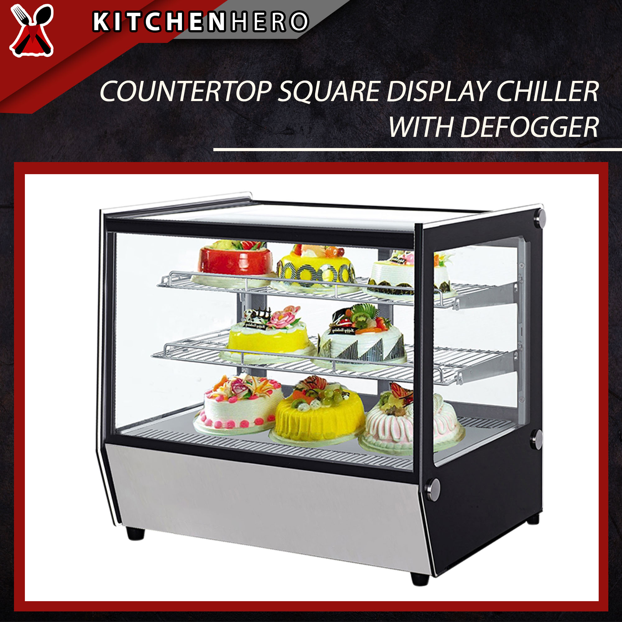 Cake Display Chiller & Confectionery Showcase in Malaysia