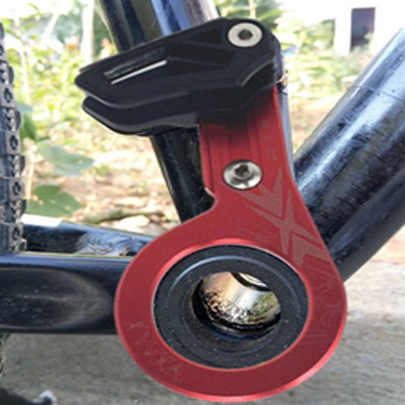 ANCLLO Fietsketting Gids 32-38T MTB Fietsketting Beschermer Ultralicht Hoogsterkte Aluminiumlegering Fietskettingbeschermer voor de Meeste Fietsen Wegfiets Mountainbike