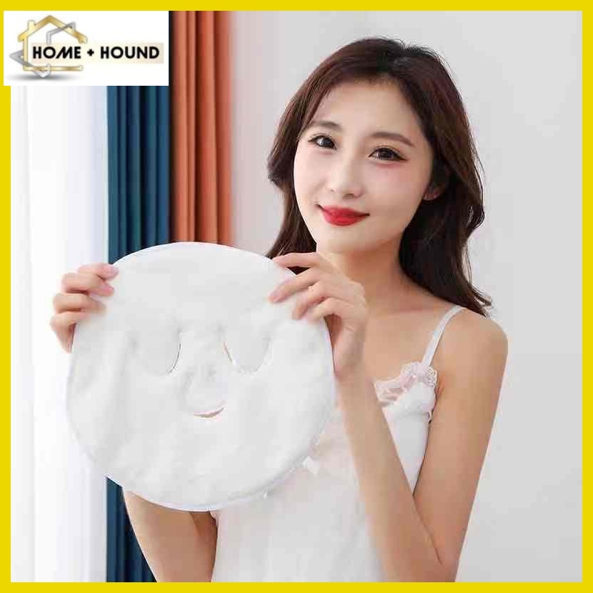 Hot Compress Face Towel Masks, Reusable Facial Steamer Towel For Hot Cold  Skin Care, Moisturizing Face Steamer, Beauty Facial Towel For Home And Beaut