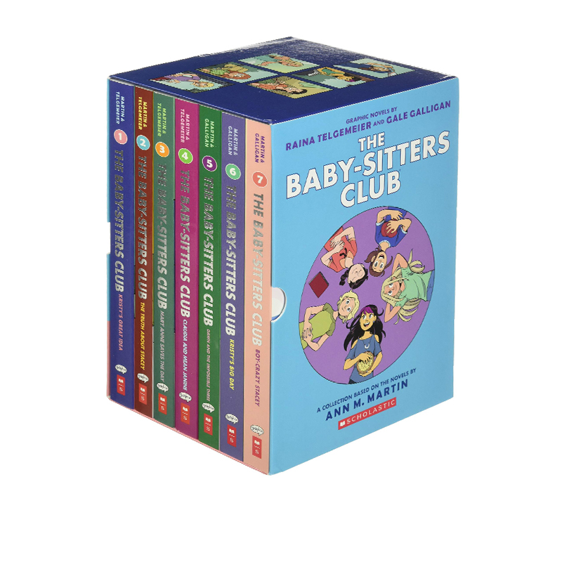 Nanny club full color cartoon volumes boxed English original the