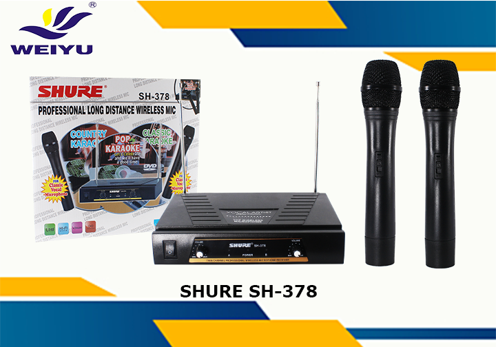 SHURE SH378 Professional Wireless Microphone Lazada PH
