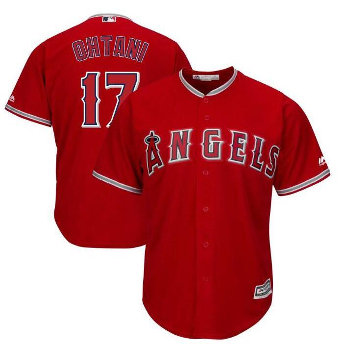 High quality and most popular embroidered shirts HOT MLB Los Angeles Angels  Baseball Jersey Rendon Ohtani Trout Classic Cardigan Jersey Casual Sport  Unisex Plus Size