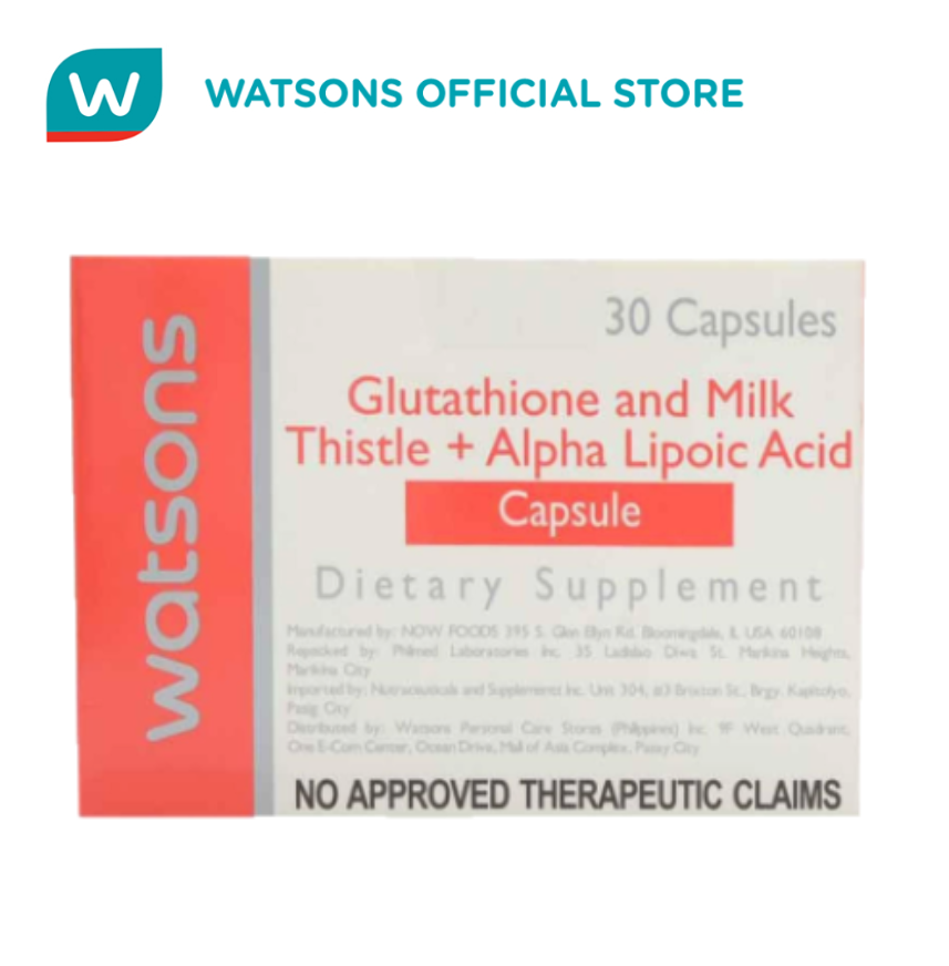 glutathione capsule in watson Glutathione Balance