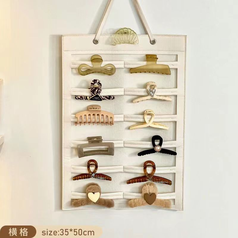 Hair Bows Organizer Wall Hanging Large Capacity Headband Holder Hair Clip  Storage Hanger Space Saving Accessory For Girl Room