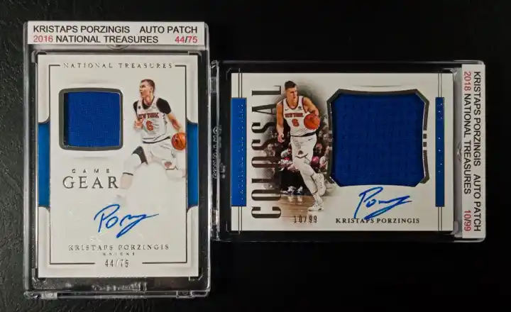 porzingis autograph