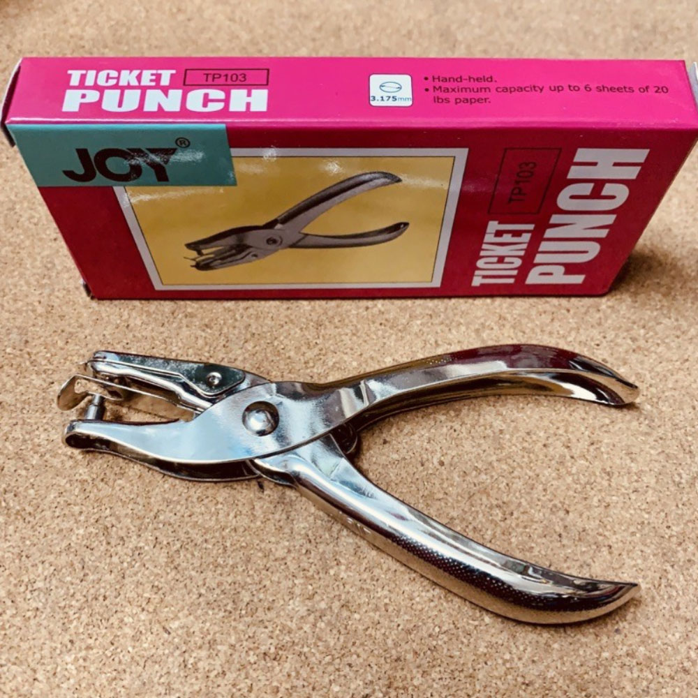 GOAL Cache Joy Ticket Puncher / Single Hole Puncher School Office