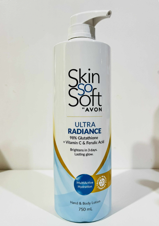 Avon SSS Skin so soft Ultra Radiance Glutathione Hand Body Lotion