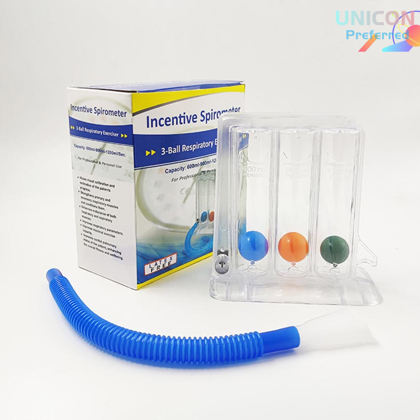 Deep Breathing Lung Breathing Trainer Tool Exerciser 3Ball Incentive ...