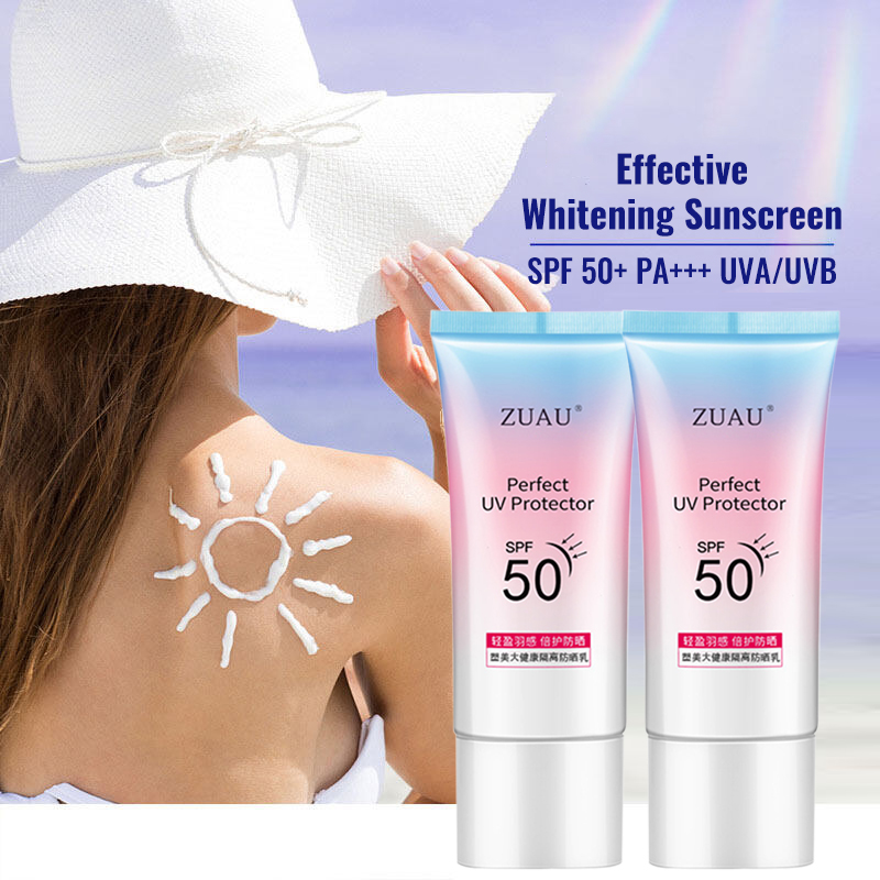 Original ZUAU Sunscreen spf 50 face and body sun block whitening cream ...