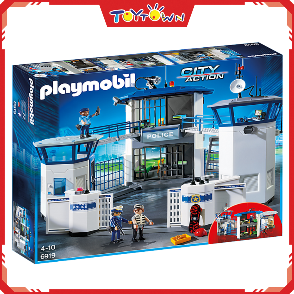 momentum renhed Kanon Playmobil City Action Police Headquarters With Prison Toys | Lazada PH