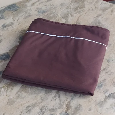 Blanket - Dark Choco Brown - 100% Canadian Cotton Plain