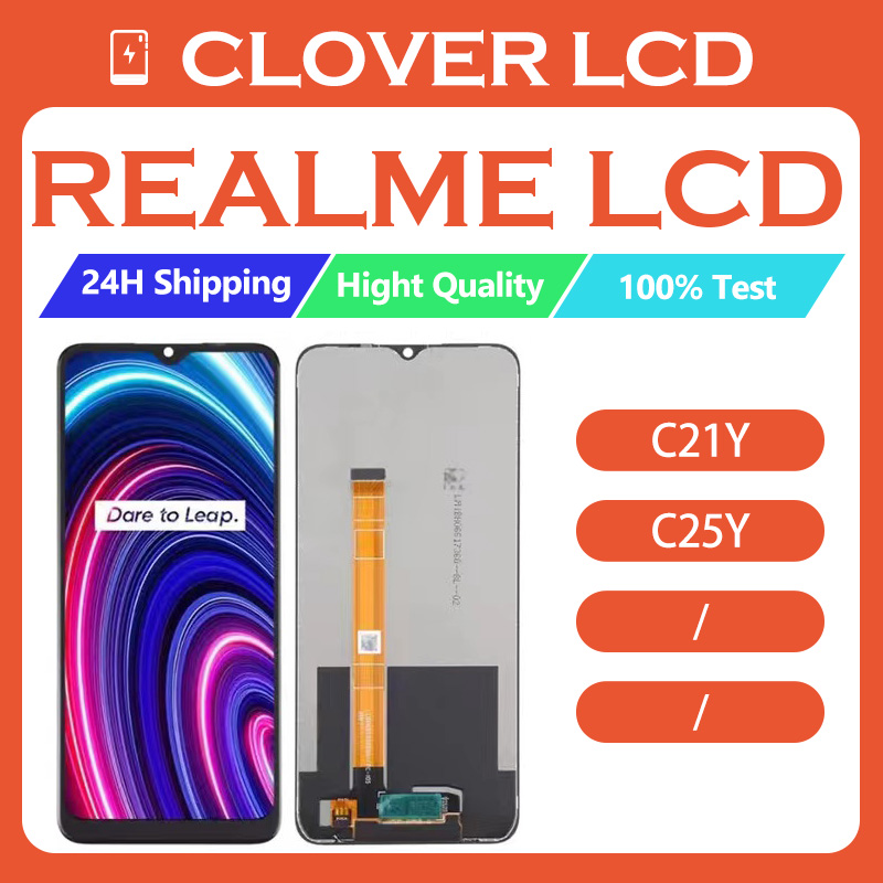 Realme LCD C21Y C25Y LCD Display Screen assembly replacement