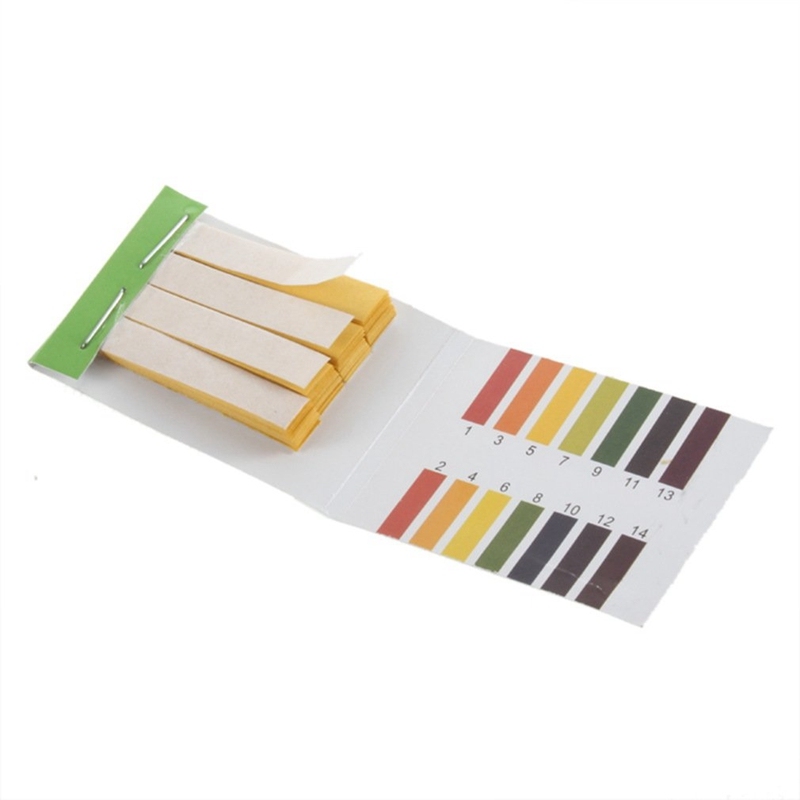Bảng giá 80 Strips Full pH 1-14 Test Indicator Litmus Paper Water Soil Testing Kit Phong Vũ
