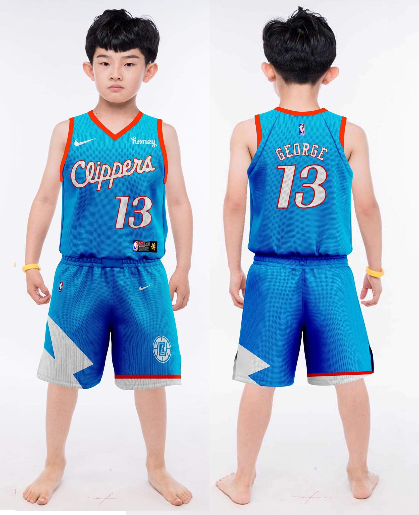 CLIPPERS 01 BASKETBALL JERSEY FREE CUSTOMIZE NAME AND NUMBER ONLY full  sublimation high quality fabrics/ basketball jersey