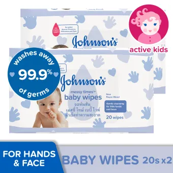 johnson's baby messy times wipes