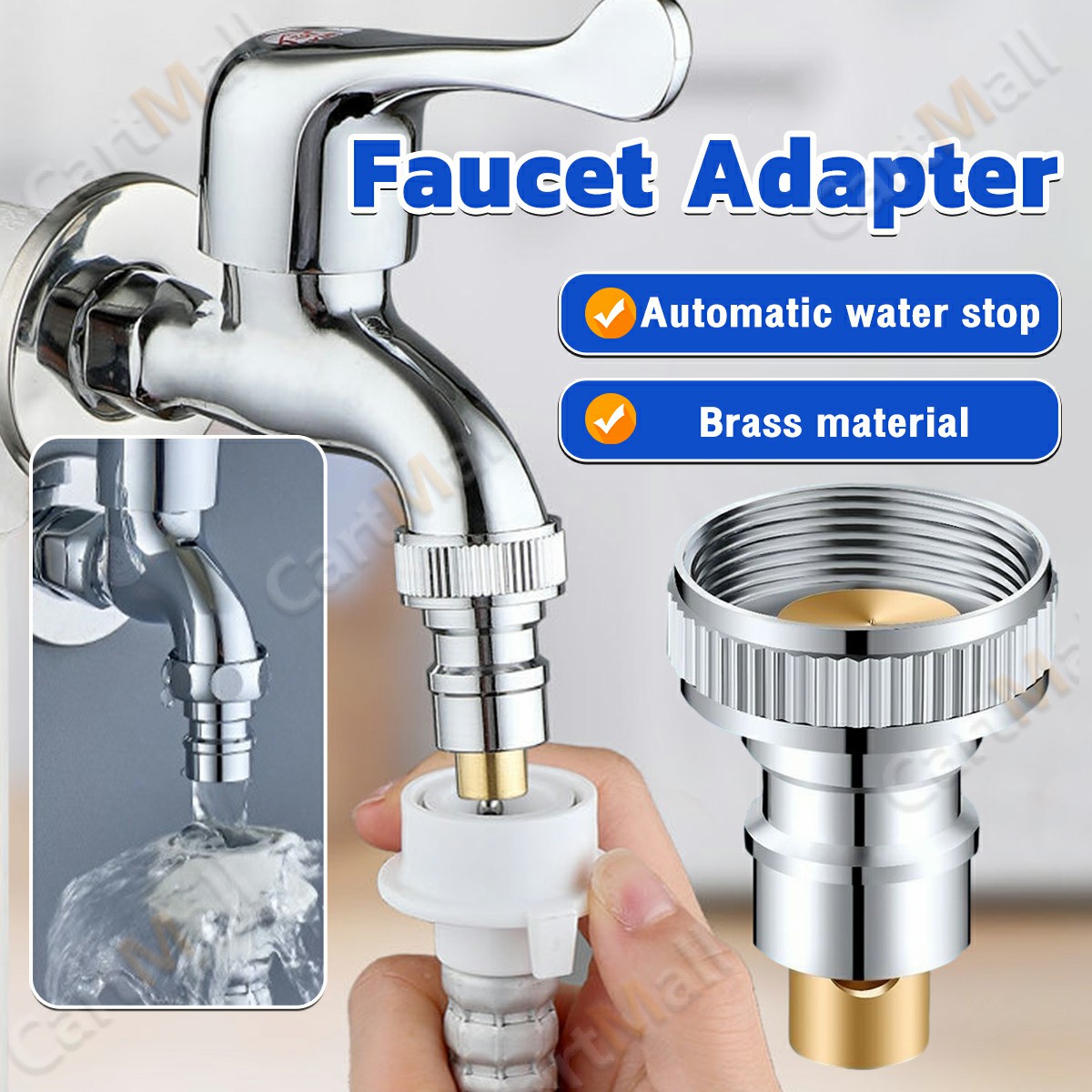 Washing Machine Faucet Adapter Nozzle Fullautomatic Anti Falling