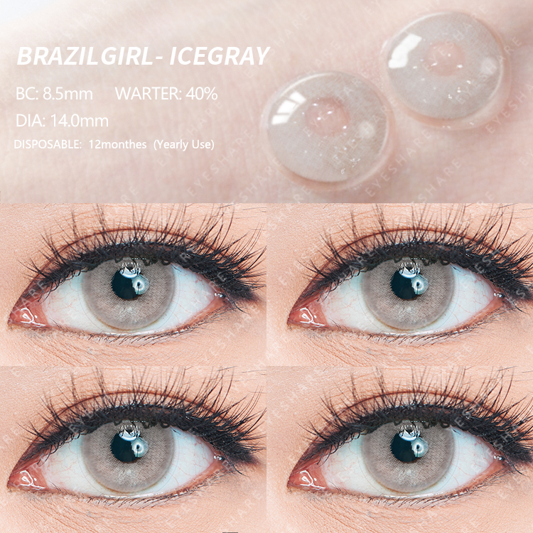 Hot style🔥 BRAZILGIRL seri Contact lens natural look brown contact lens