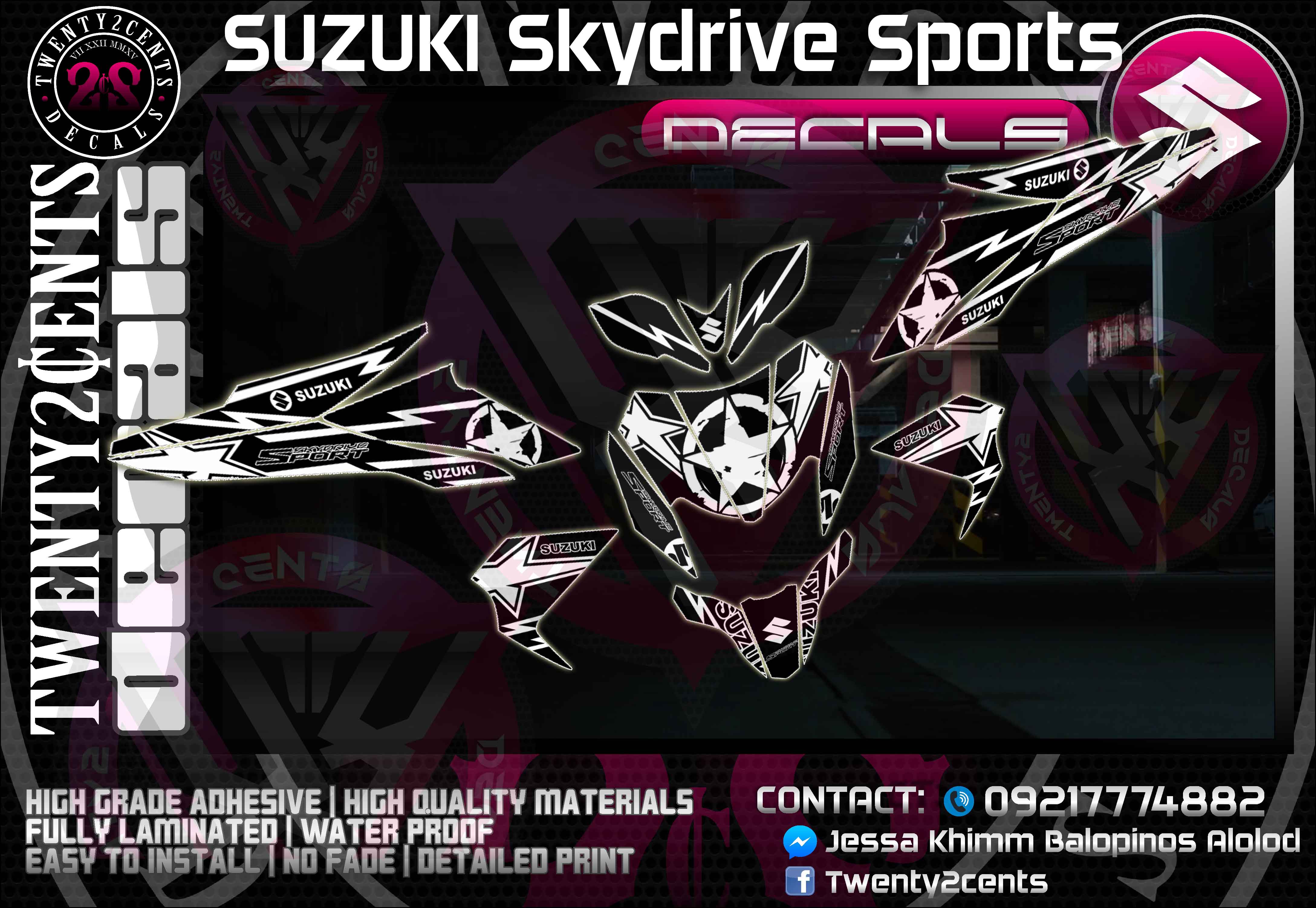 skydrive sports decals sticker star edition Lazada PH