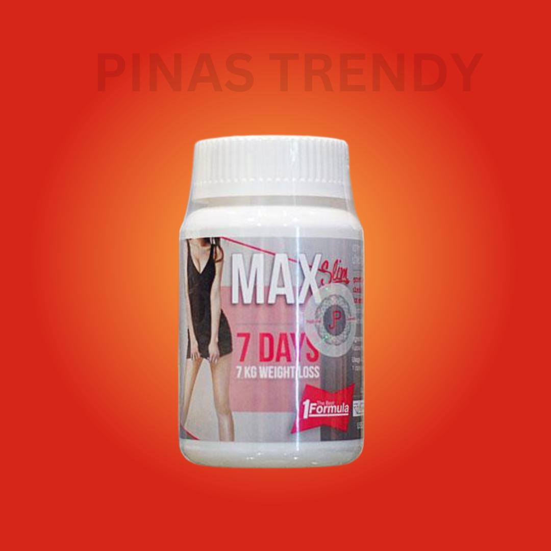 Original Max Slim 7 Days Diet Slimming Capsule Thailand's With QR