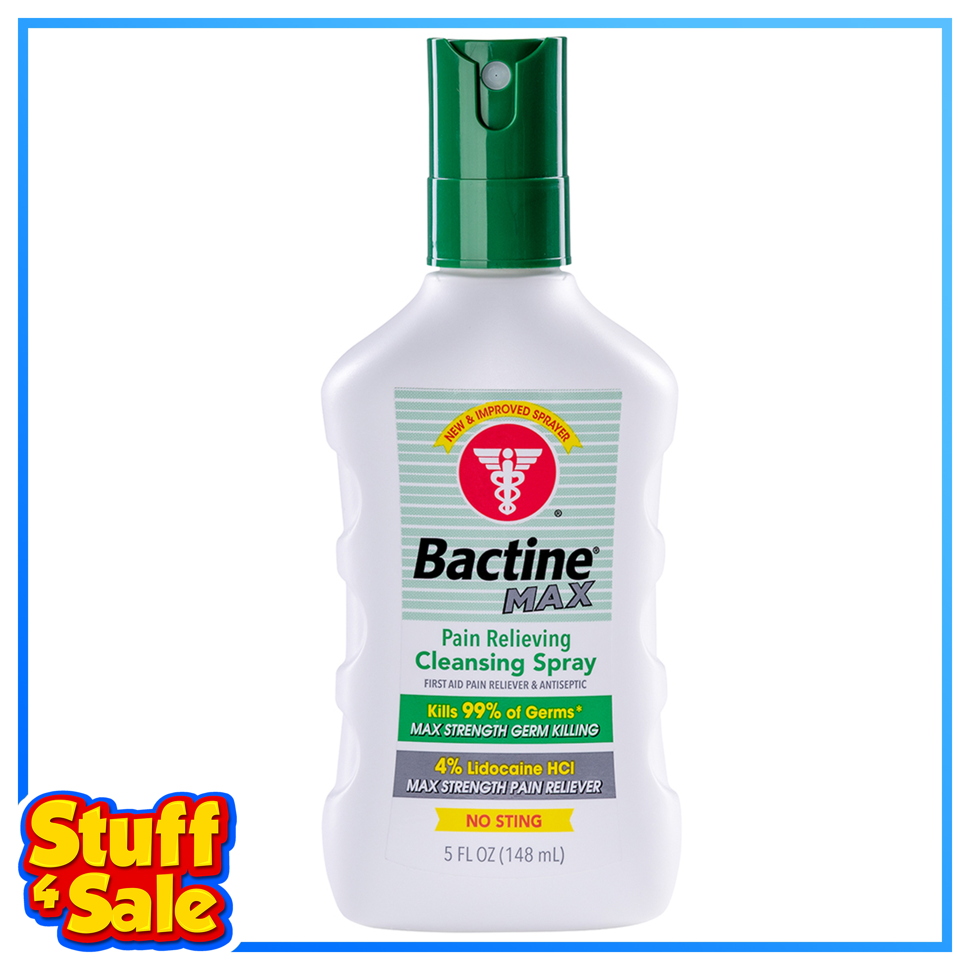 Bactine Anesthetic & Antiseptic Spray – 5oz. Bottle