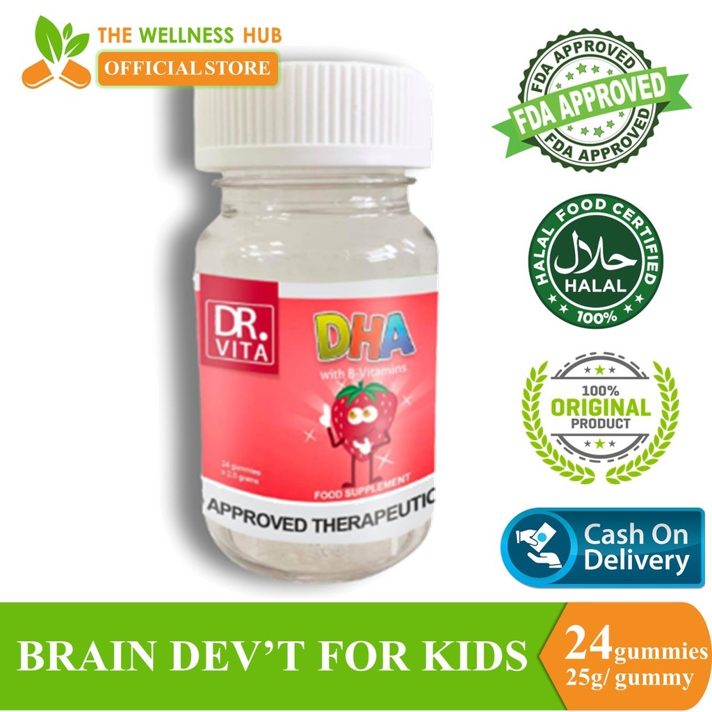 Dr. Vita Original Dr. Vita Kids DHA /Dr.Vita vitamin C for kids Lazada PH