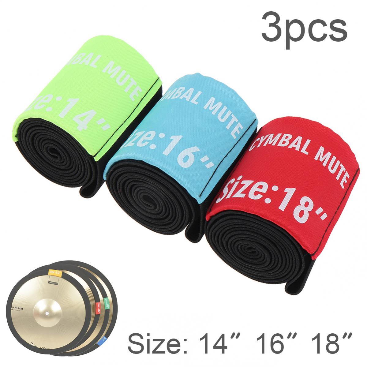 SLADE 14 16 18 20 Inch Drum Cymbal Mute Circle Ring Hi Hat Practice Silencer