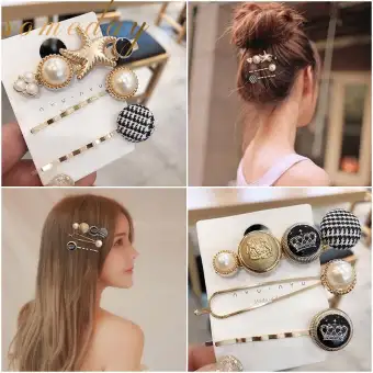 cheap pearl hair accessories