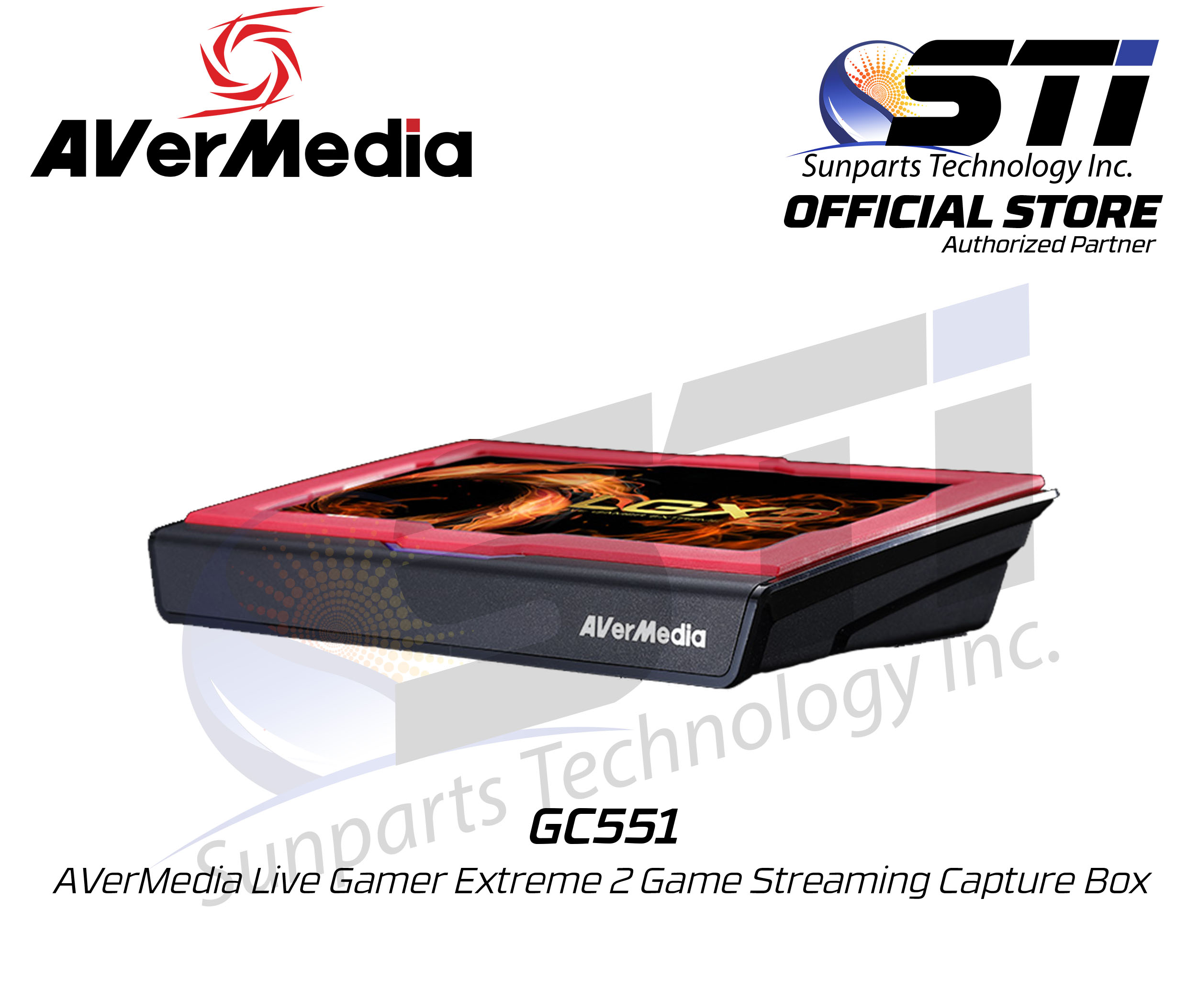GC551 AVerMedia Live Gamer Extreme 2 Game Streaming Capture Box