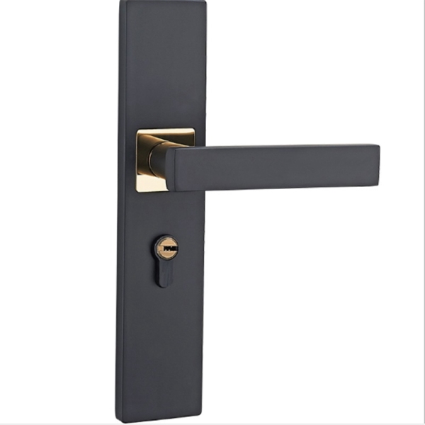 Bảng giá Minimalist Door Lock Continental Bedroom Door Handle Lock Interior Anti-Theft Room Safety Door Lock Aluminum Alloy Mute Gate Lock
