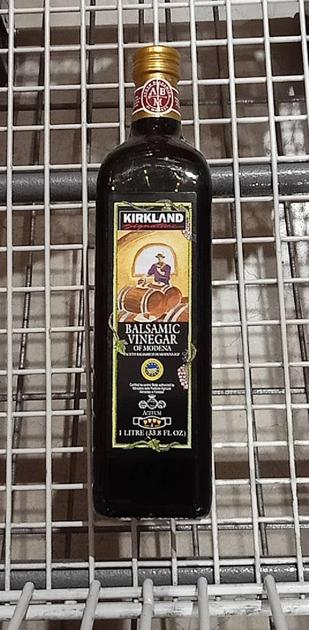 Kirkland Signature Aged Balsamic Vinegar 1liter 33.8 fl oz. review and