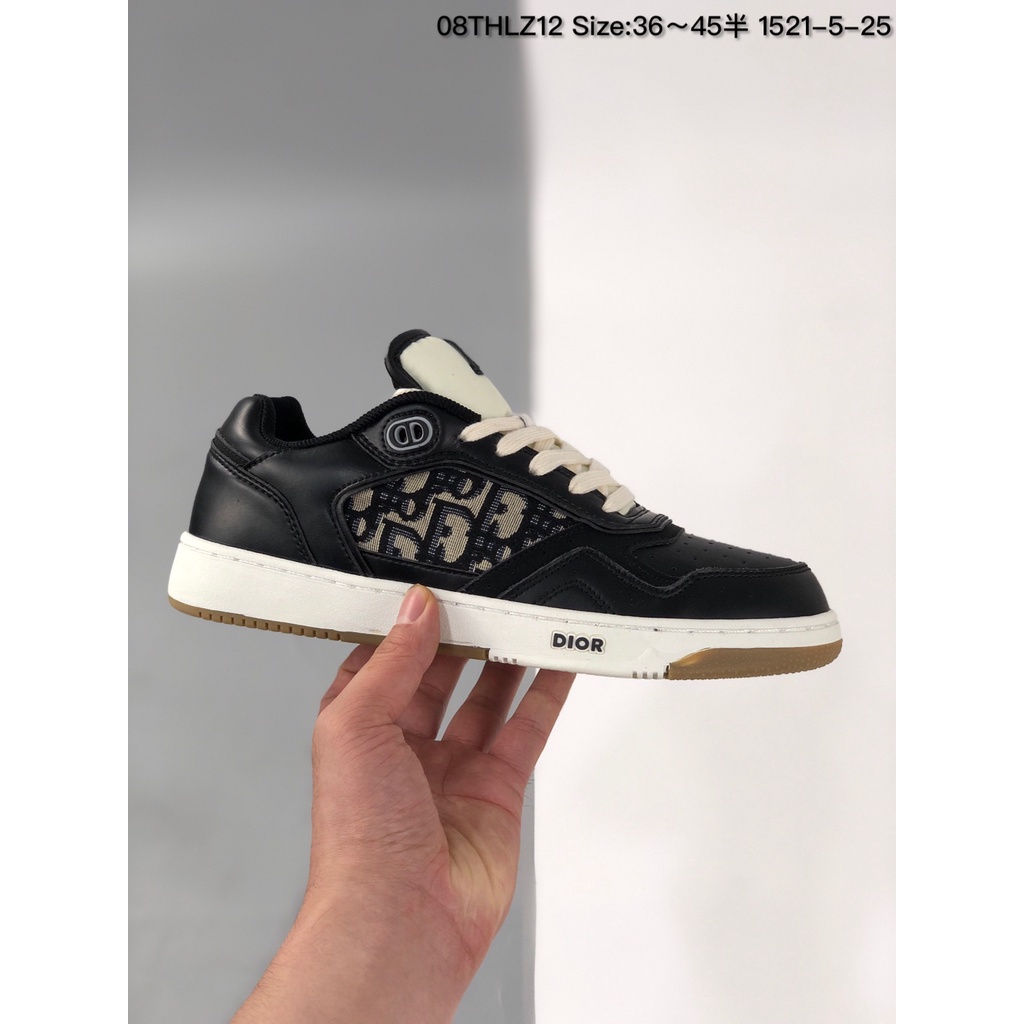 Dior x Nike Waffle Racer men's and women's classic comfortable