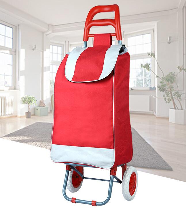 folding shopping cart trolley bag with wheels