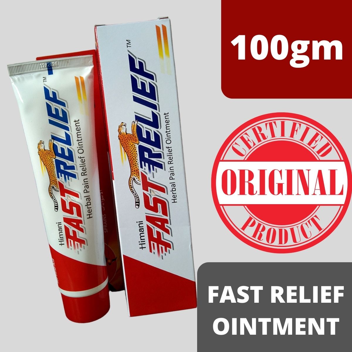 Himani Fast Relief Herbal Pain Ointment 100ml | Lazada PH