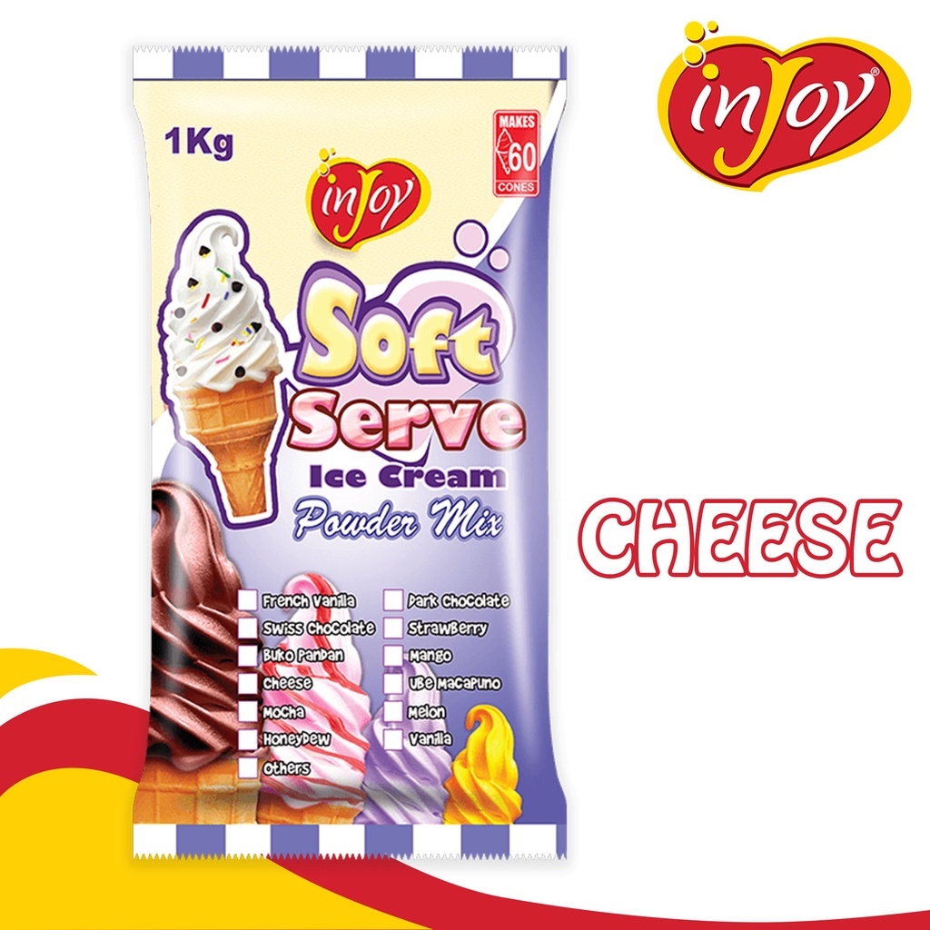 [INJOY ICE CREAM] SOFT SERVE ICE CREAM POWDER FOR ICE CREAM MACHINE x1