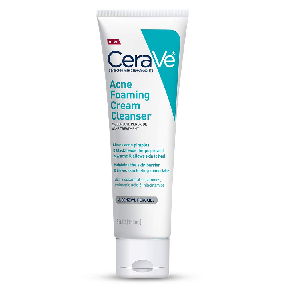 Cerave Acne Foaming Cream Cleanser Acne Control Cleanser Gel