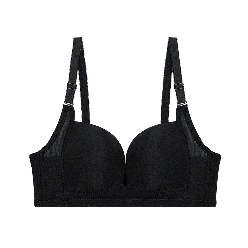 JMIAN Sexy Deep V Bralette for Women Wire Free Seamless Underwear Super  Gethered Push Up Brassiere Plus Size 32-44 A B