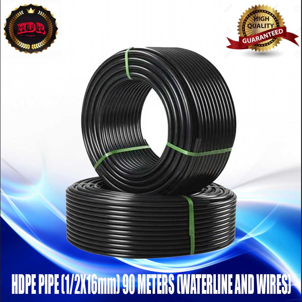 Factory direct sales BIO HDPE HOSE PIPE SDR 11 PVC Black 1 Roll water