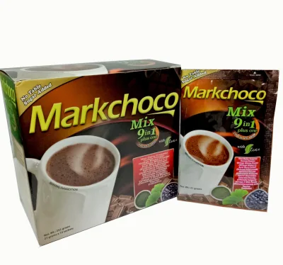 Markchoco Mix 9in1 Plus One Chocolate Drink (1 box)