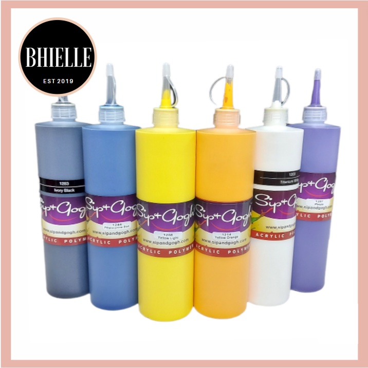 2FJCONDA 500ml Acrylic paint Lazada PH