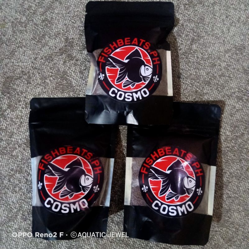 COSMO PREMIUM GOLDFISH FOOD (Sinking pellet food) MADE IN THAILAND