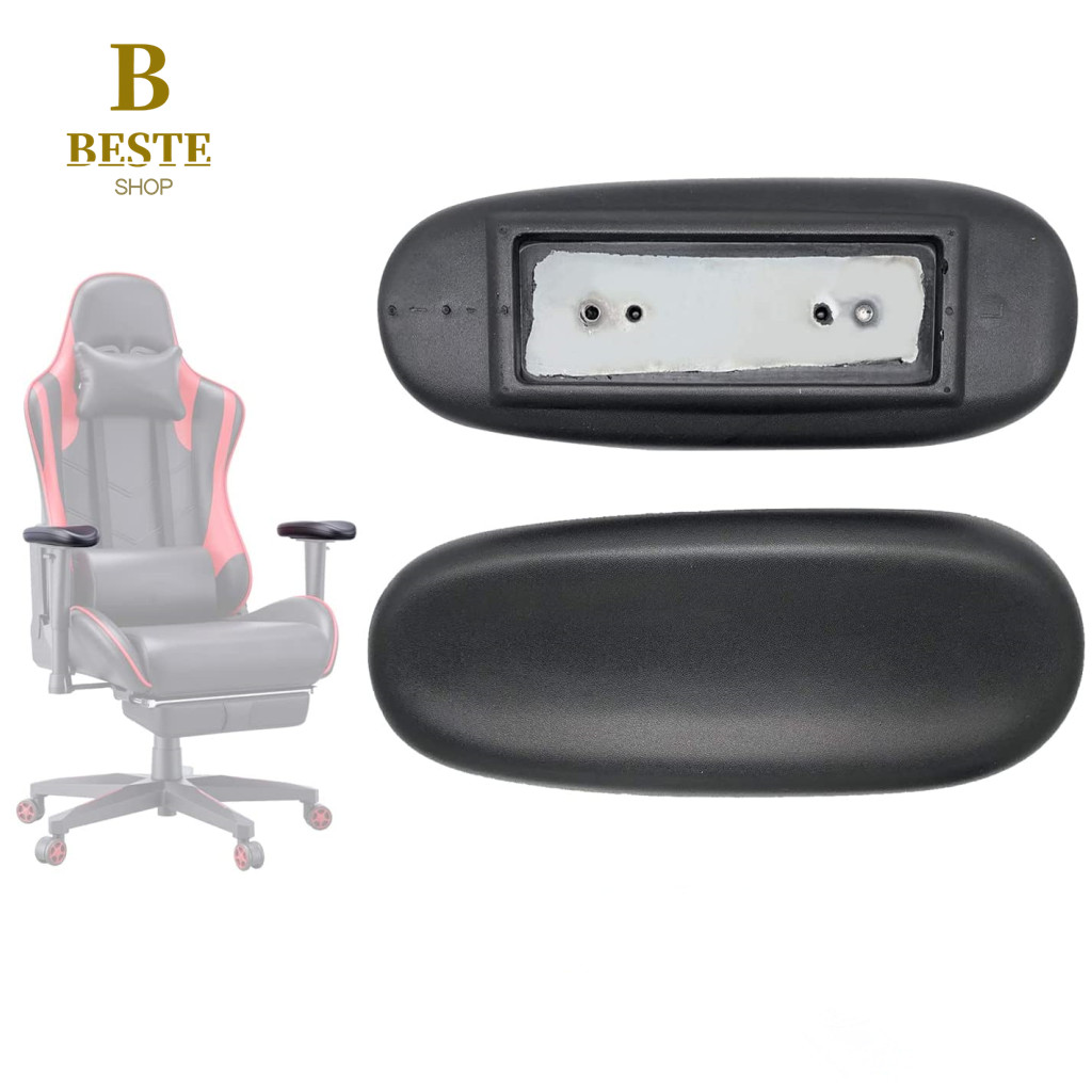 Office Chair Armrest Replacement Arm Pads Set Of 2 With Sturdy Cushion