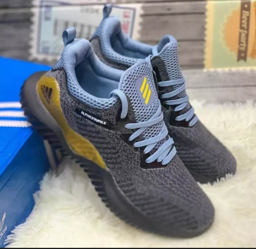 alphabounce black and gold