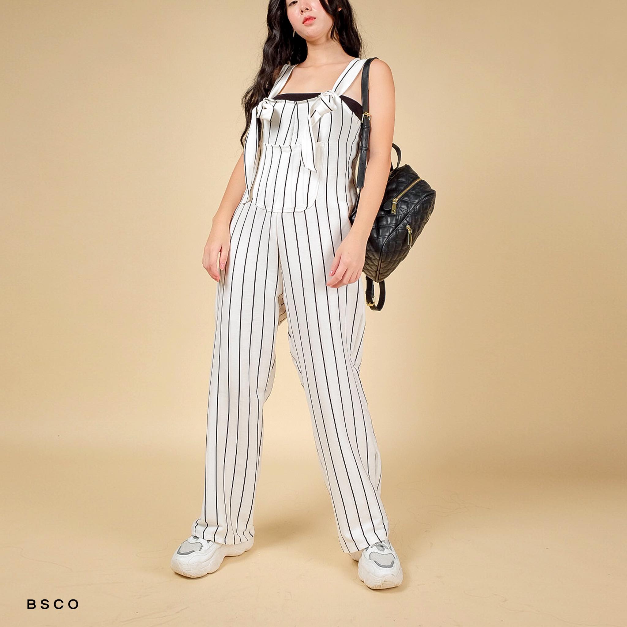 baggy jersey jumpsuit