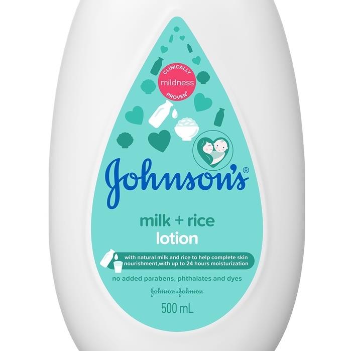 Johnson's Milk Rice Lotion 500mL Lazada PH