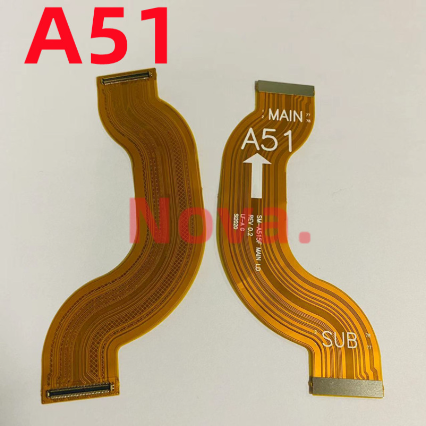 Lcd main board connector for samsung galaxy a51 sm-a515f/dsn a515f motherboard mainboard mobile phone flex cable replacement part