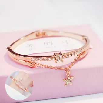 girls rose gold bracelet