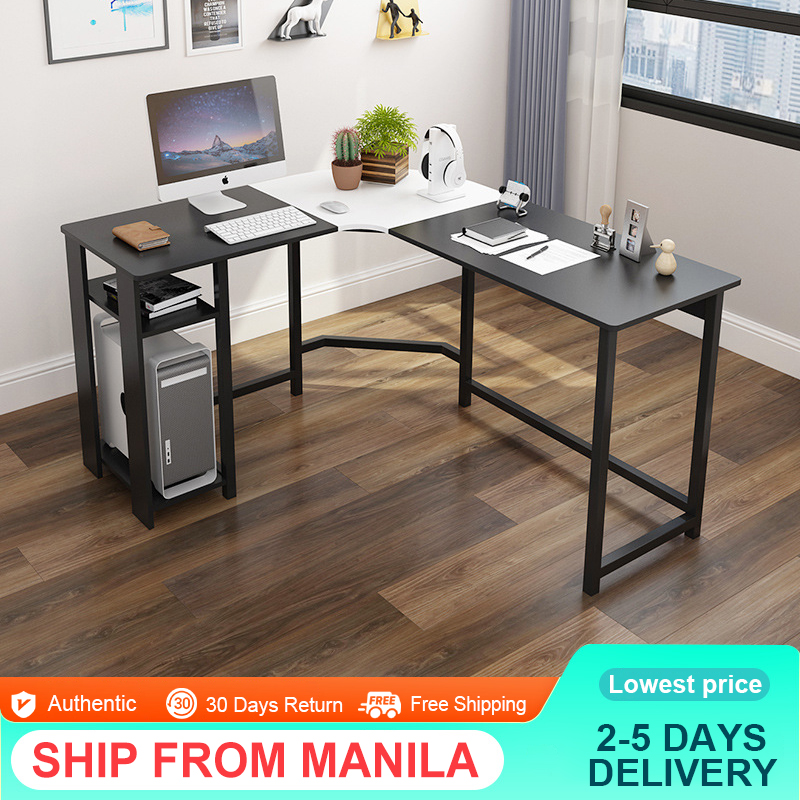 Saint Villa Corner computer desk desktop gaming table and chair set