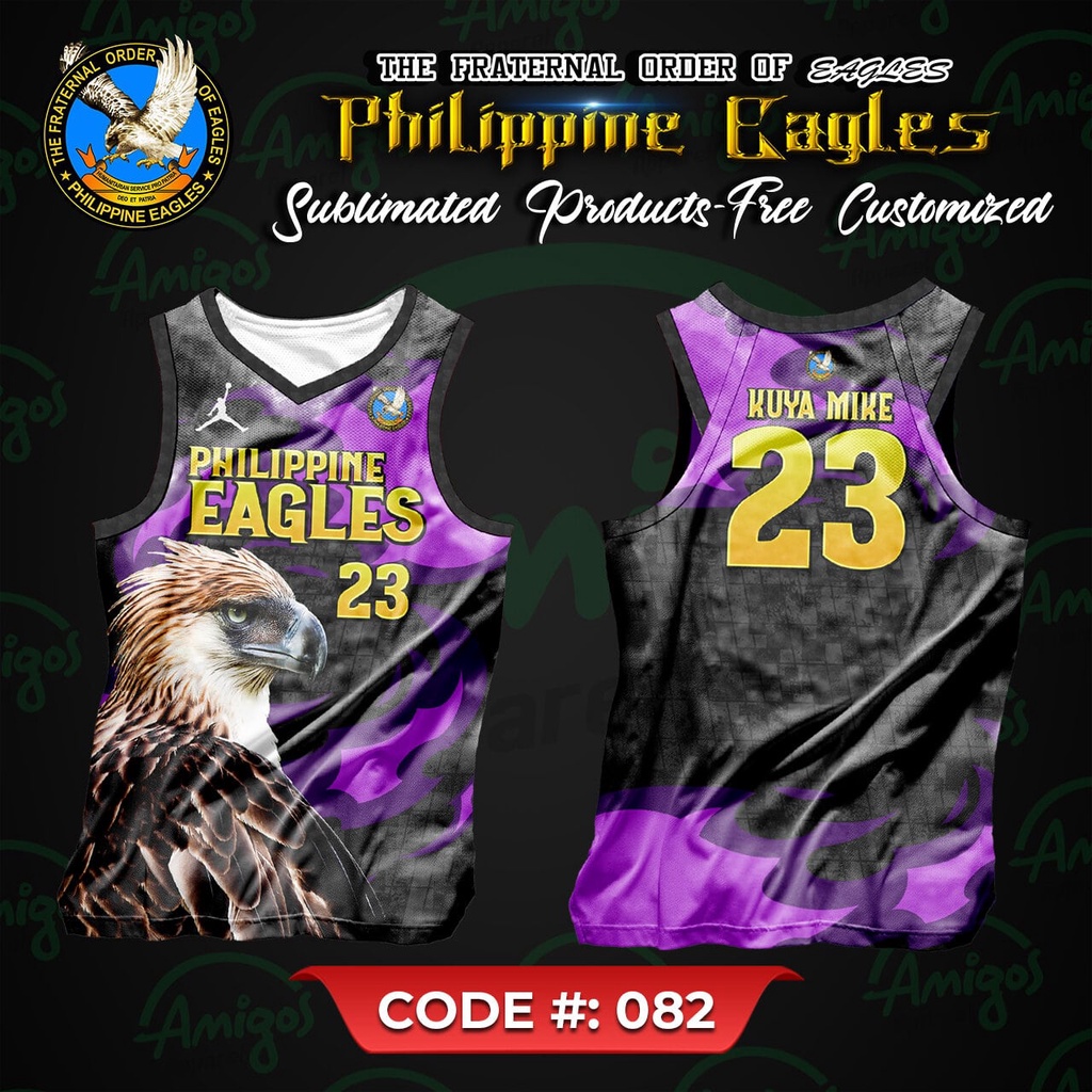 Philippine Eagles Jersey Upper FULL SUBLIMATION BASKETBALL JERSEY