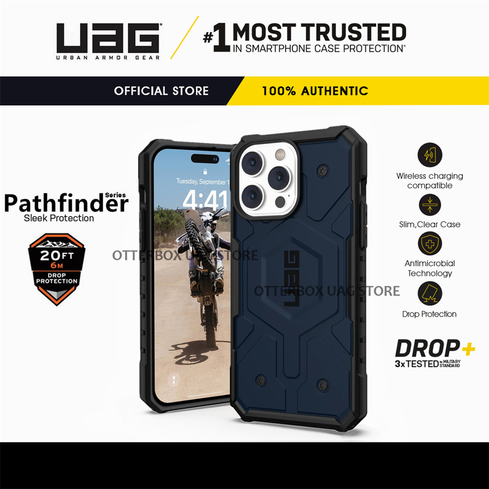 Ốp lưng uag pathfinder cho iphone 15 pro max / iphone 15 pro / iphone 15 plus / iphone 15