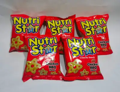 5 Packs of Nutri Star Chicken BBQ Flavor (23g)